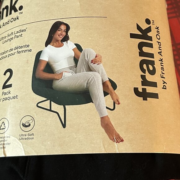 Frank And Oak Women’s Cargo Lounge Pant 2-pack Size l NWT - Picture 1 of 4